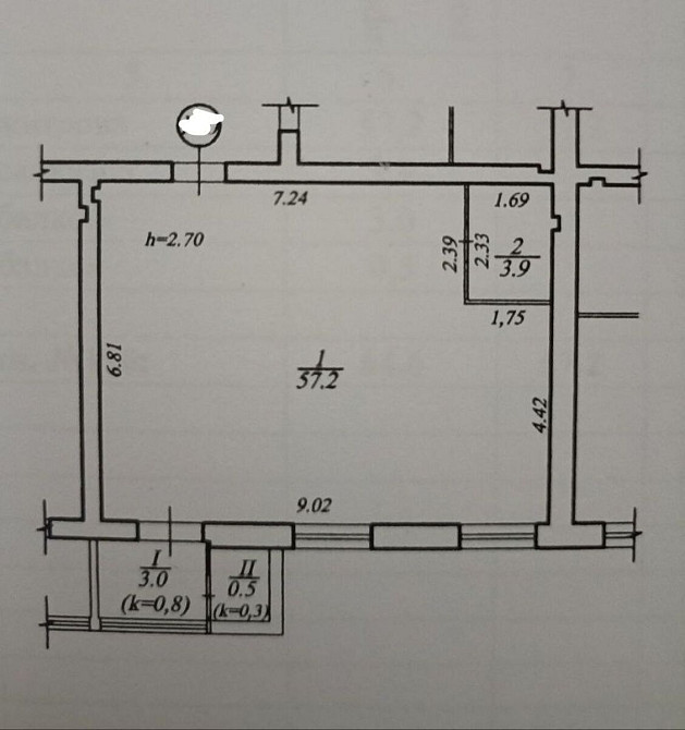 Продаж Квартира 2-кімнатна, 7/10 поверх на Гидропарковая ул., 13 Дніпро - фото 9