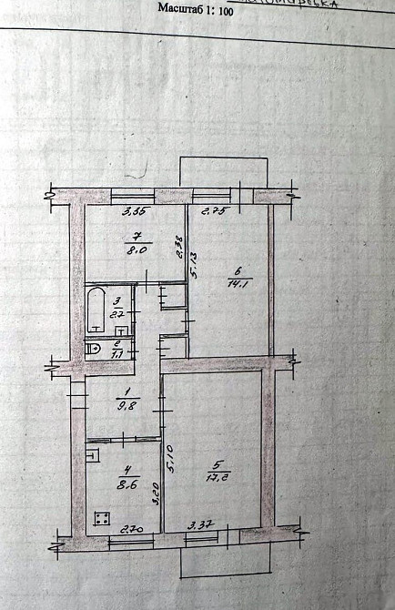 Продаж 3к Квартира 63 кв.м проспект Миру Житомир - фото 3