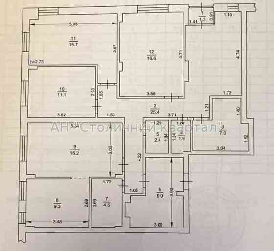 Оренда приміщення вільного призначення на Регенераторна вул., 4 приміщень - 6, поверх - 1/9 Kiev