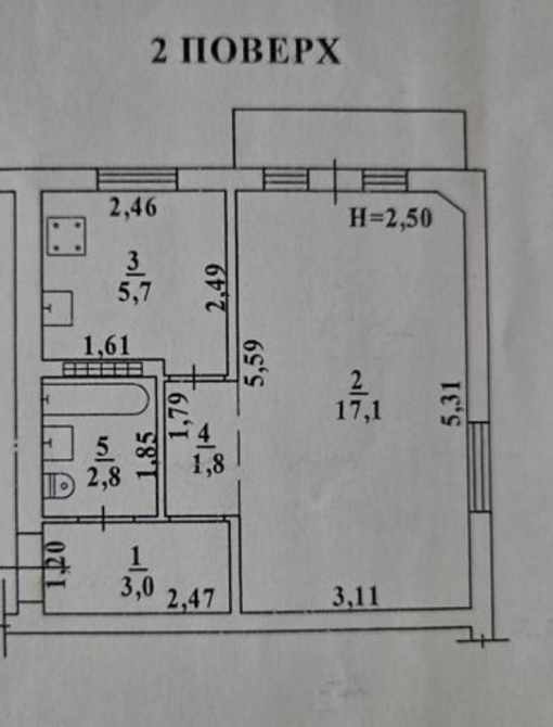 Продаж Квартира 1-кімнатна на ул. Героев Крут (ул. Валентины Терешковой), 44 Odessa - photo 8