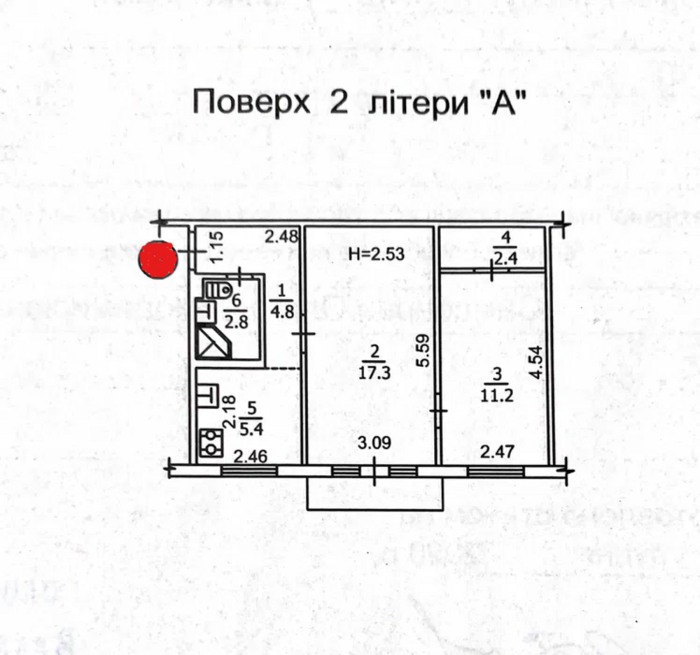Продаж Квартира 2-кімнатна, 2/5 поверх на Вацлава Гавела, 79в Київ - фото 12