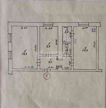 Продаж Квартира 2-кімнатна, 1/5 поверх на вул. Кашуби Харків