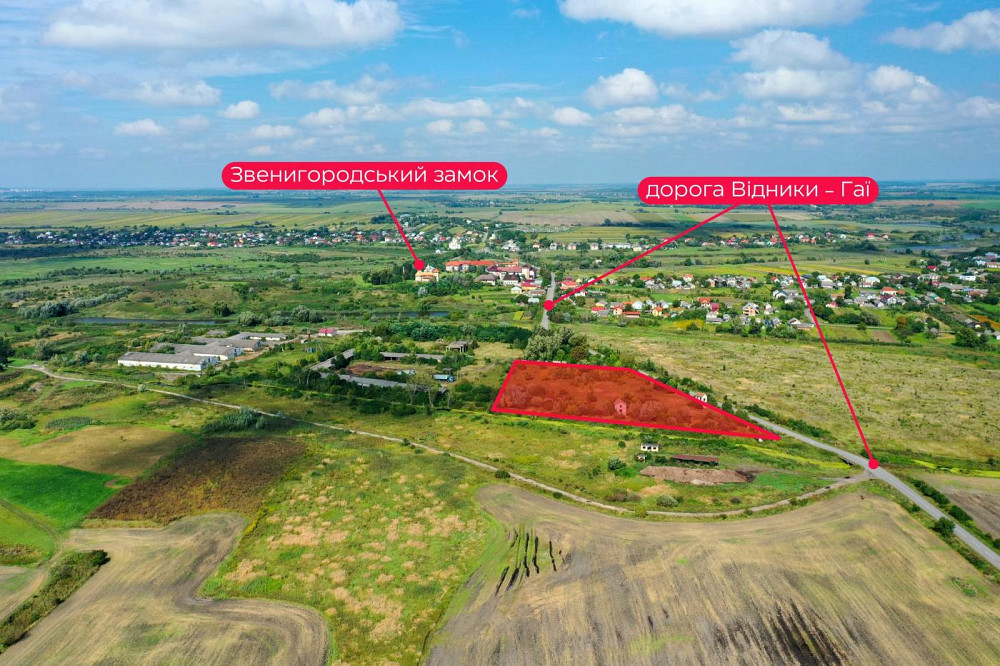 Продаж земельної ділянки 1.19 га Шоломинь - фото 2