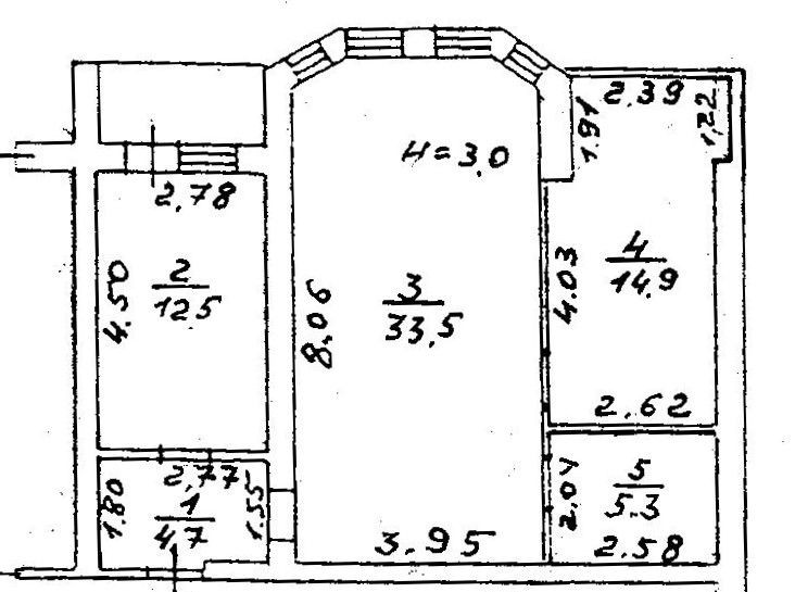 2-комнатная квартира и кухня-гостиная Вильямса Odessa - photo 10