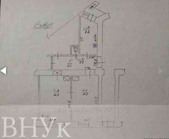 Продаж Квартира 2-кімнатна, 1/3 поверх на вулиця Грицька Чубая Львів