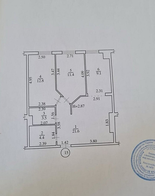 Продаж Квартира 2-кімнатна, 2/9 поверх на Дмитра Луценка вул., 12 Kiev - photo 18
