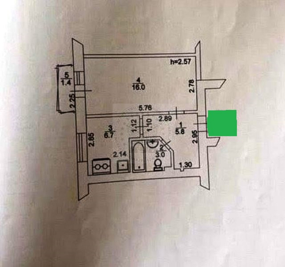 Продаж Квартира 1-кімнатна, 4/4 поверх на Повітряних Сил просп. (Повітрофлотський), 78 Kiev - photo 15