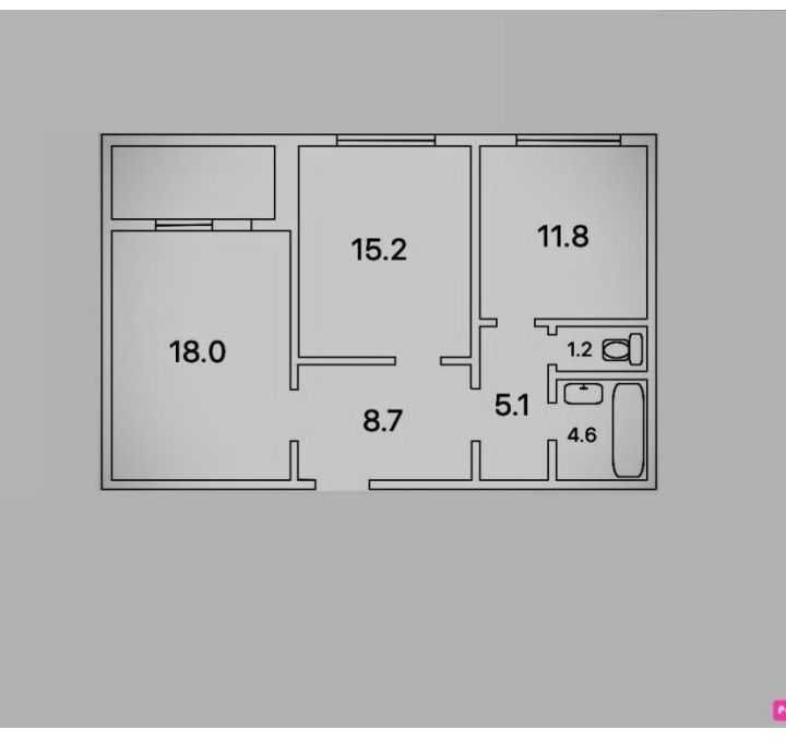 Продаж Квартира 2-кімнатна, 13/16 поверх на Григоренко Петра вул., д. 1 Kiev - photo 14