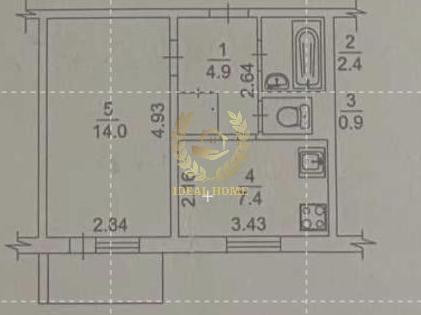 Продаж Квартира 1-кімнатна, 3/9 поверх на Милославская ул., 21А Київ - фото 12