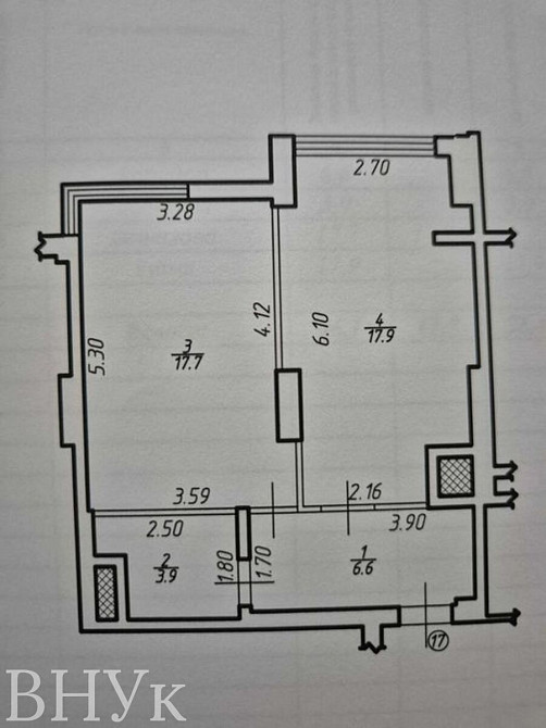 Продаж Квартира 1-кімнатна, 5/16 поверх на вул. Івасюка В. Ивано-Франковск - изображение 14