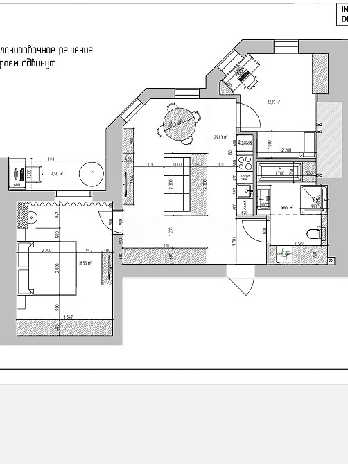 Продаж Квартира 2-кімнатна, 12/16 поверх на вул. Професорська Харків - фото 14
