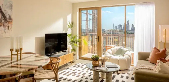 Квартира за кордоном 58 кв.м 1 кімн. 10-й поверх м. Лондон, на Канэри-Уорф Лондон