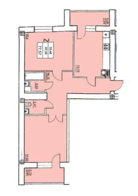 Продаж Квартира 2-кімнатна на ул. Шота Руставели, 1в Одеса - фото 1