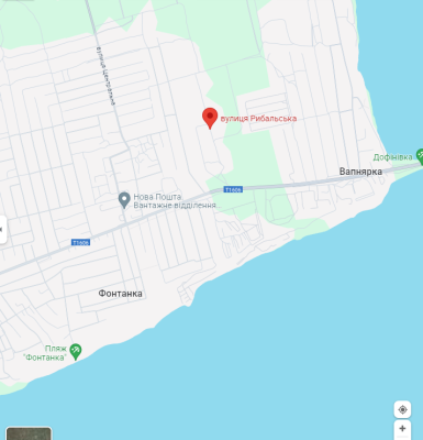 Продаж земельної ділянки 0.1 соток на ул. Рыбацкая, 100 Fontanka