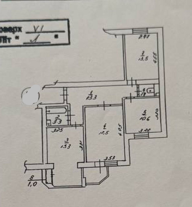 Продаж Квартира 3-кімнатна, 6/10 поверх на Тулузи вул., д. 32-Б Київ - фото 6
