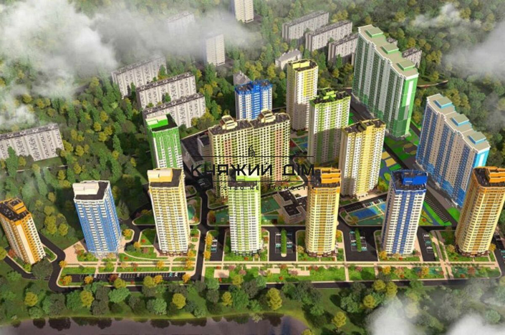 ЖК Парковые Озера. Продажа 3 ком. кв. м Дарница. Код Объекта: № 21130642 Kiev - photo 2