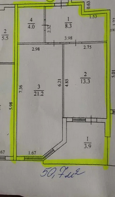 Продаж 2к квартири, 50 кв.м, вул. Смакули Тернополь - изображение 5