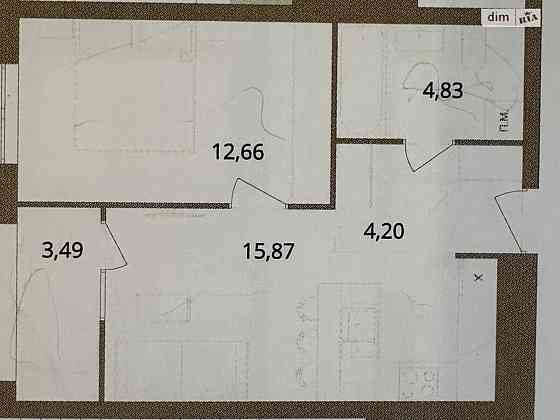 Продаж Квартира 1-кімнатна, 4/10 поверх на Барське Шосе Вінниця