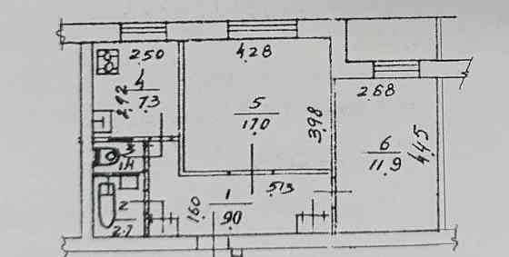 Продаж Квартира 2-кімнатна, 3/9 поверх на Вереснева, 12А Kiev