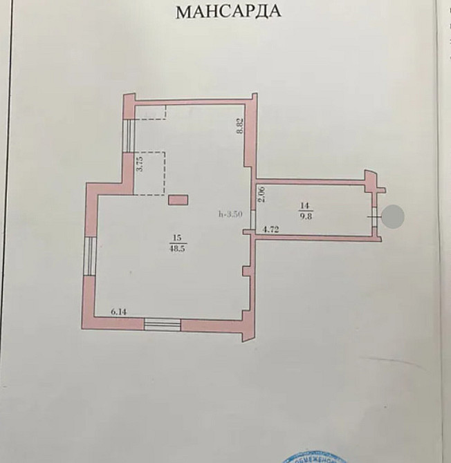 Продаж Квартира 1-кімнатна, 4/4 поверх на вул. Рудинського Тернопіль - фото 14