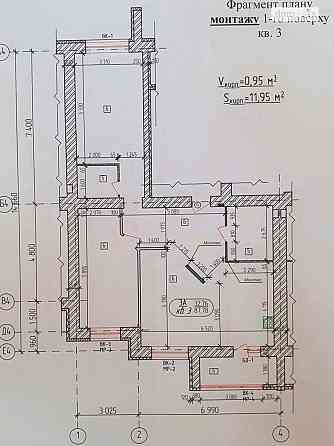 Продаж Квартира 3-кімнатна, 1/11 поверх на Янгеля Вінниця