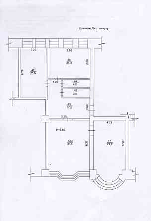 Продаж Квартира 3-кімнатна, 2/7 поверх на вул. Павлівський майдан Kharkiv