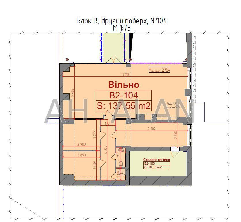 Оренда офісне приміщення на Гетьмана Вадима вул., 6 поверх - 2/7 Київ - фото 10