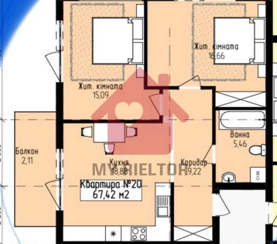 Сучасна квартира у розвиненому передмісті Ужгорода. Mynai - photo 2