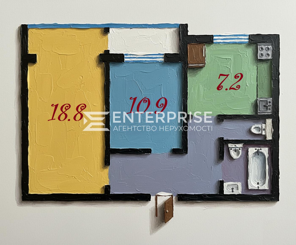 Продаж 2к квартири 47.6 кв. м Київ - фото 5