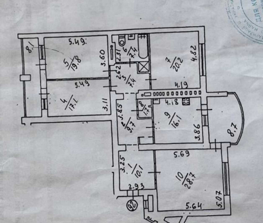 Продаж Квартира 4-кімнатна, 12/15 поверх на Володимира Івасюка вул., д. 4 Kiev - photo 2