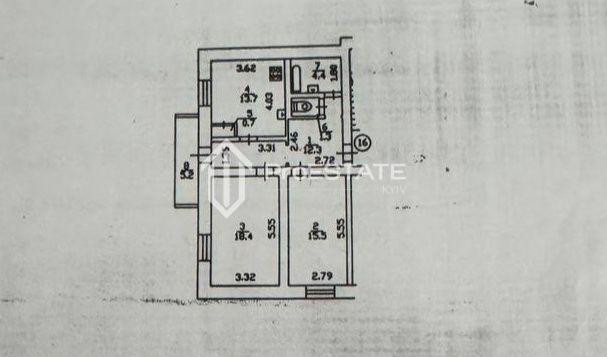 Продаж Квартира 2-кімнатна, 5/5 поверх на вул. Краковская Киев - изображение 18