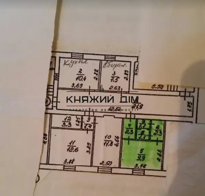 Продаж 4-х к. квартири м. Святошино. №21146497 Київ - фото 1