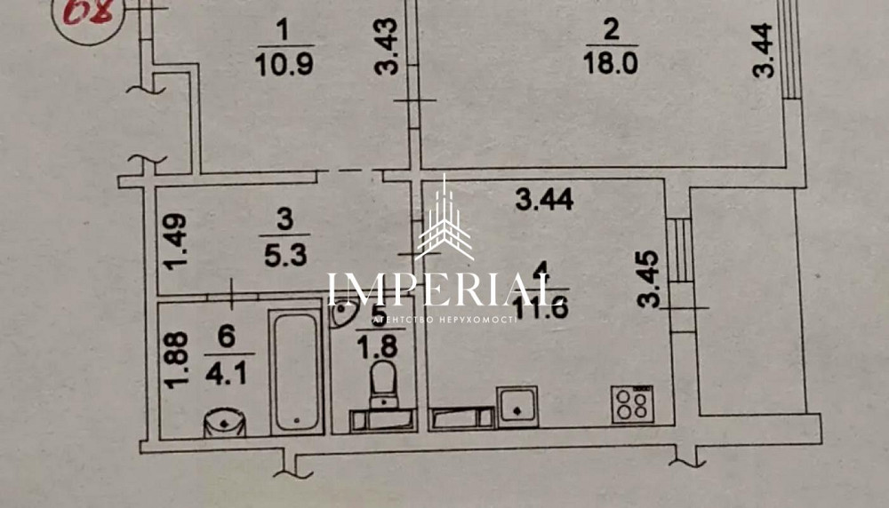 Продаж Квартира 1-кімнатна, 14/25 поверх на вул. Данченка Київ - фото 13