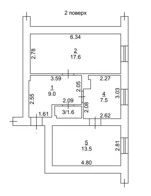 Продаж 3к Квартира 49 кв.м Краснослободская Одеса - фото 6