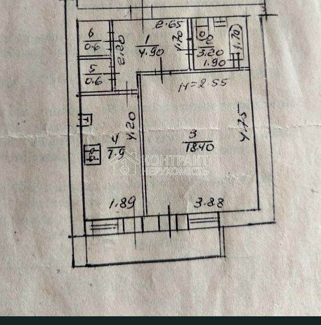 Продаж Квартира 1-кімнатна, 9/14 поверх на вул. Воскресенська Харьков - изображение 2