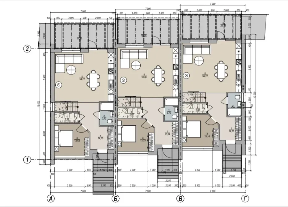Продаж 2-поверховий Котедж з ділянкою 2 сот 162 кв.м 4 кімн. на Теплична Ужгород - фото 18