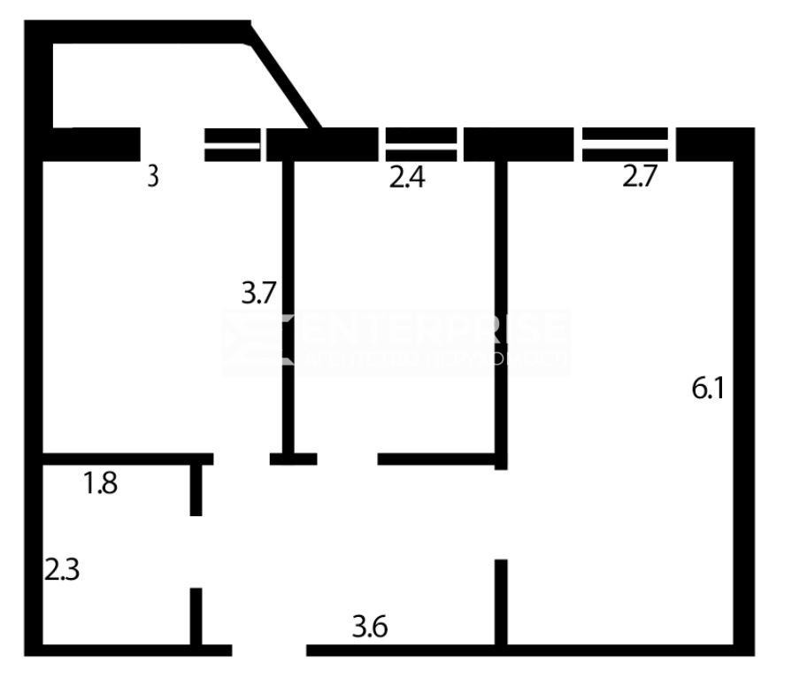 Продаж 2к Квартира 50 кв.м  Коцюбинське - фото 3