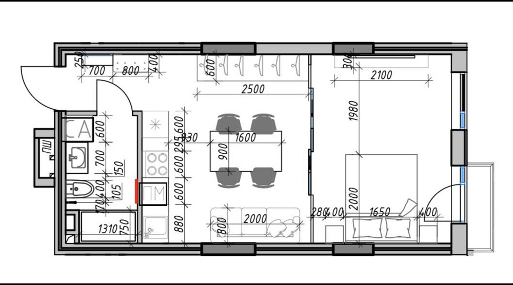 Продаж Квартира 1-кімнатна на ул. Дачная, 28 Одеса - фото 9