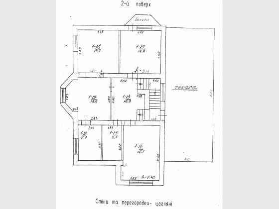 Продаж 2-поверховий Будинок  353 кв.м 6 кімн. на вул. Пастерівська, 38 Cherkasy