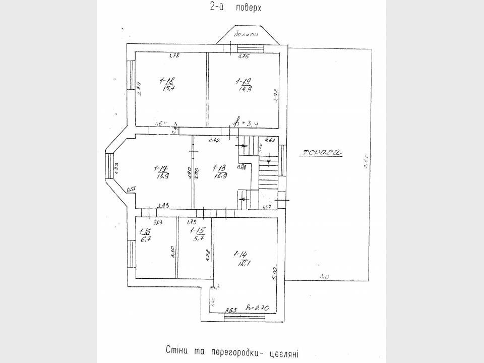 Продаж 2-поверховий Будинок  353 кв.м 6 кімн. на вул. Пастерівська, 38 Черкаси - фото 5