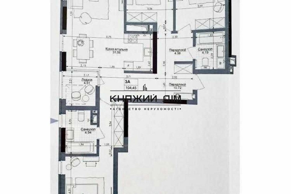 Продажа 3-х комнатной в ЖК Славутич 2.0. Kiev - photo 5