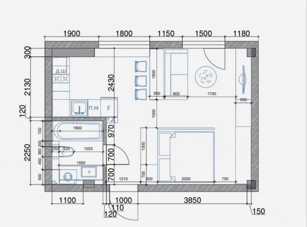 Продам 1-к. кв., 34 м² в ЖК &quot;Брусниця&quot; Odessa - photo 6