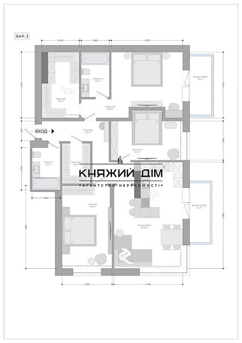 Продається 3-Х Кімнатна квартира ЖК ФРАНЦУЗЬКИЙ КВАРТАЛ 2 Київ - фото 10