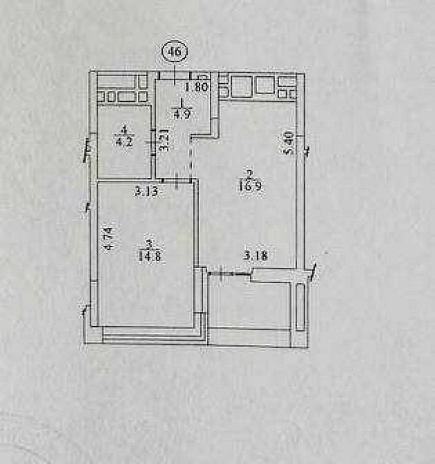 Продаж Квартира 1-кімнатна, 8/22 поверх на Ґарета Джонса вул., д. 12 Киев - изображение 7