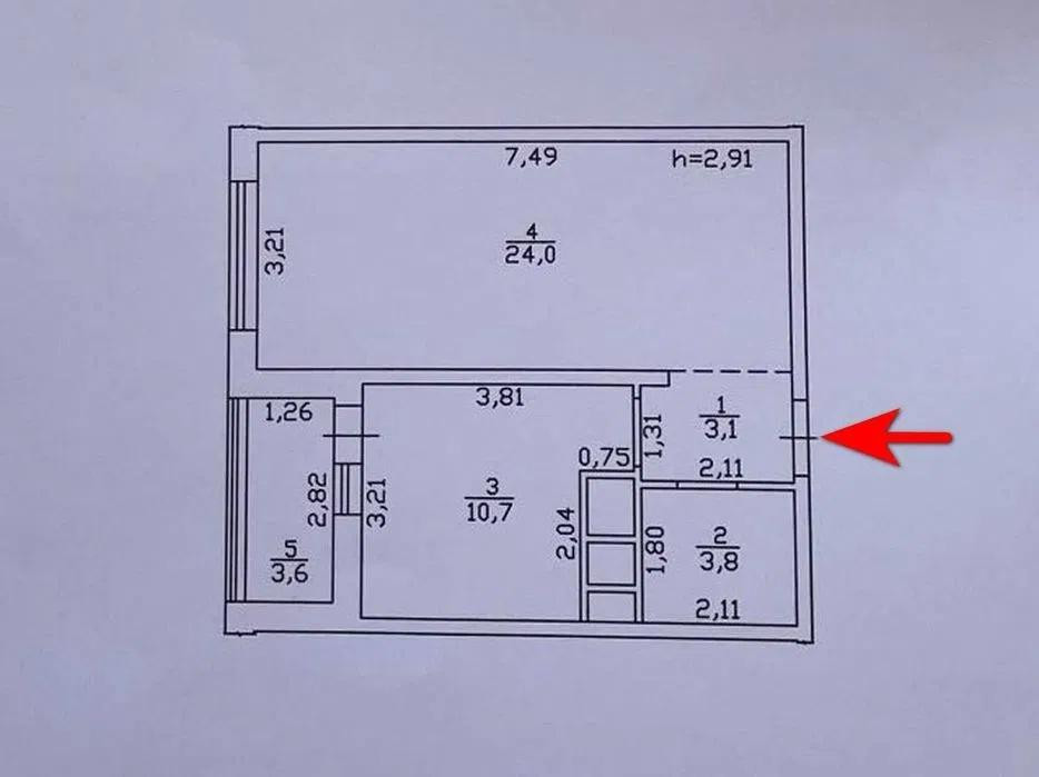 1-комнатная Ремонт Мебель Видовая Одеса - фото 14