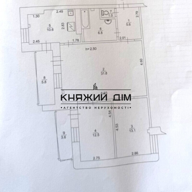 Продаж 3-кімнатної квартири, метро Харківська. Безготівковий так! № 21146226 Київ - фото 15