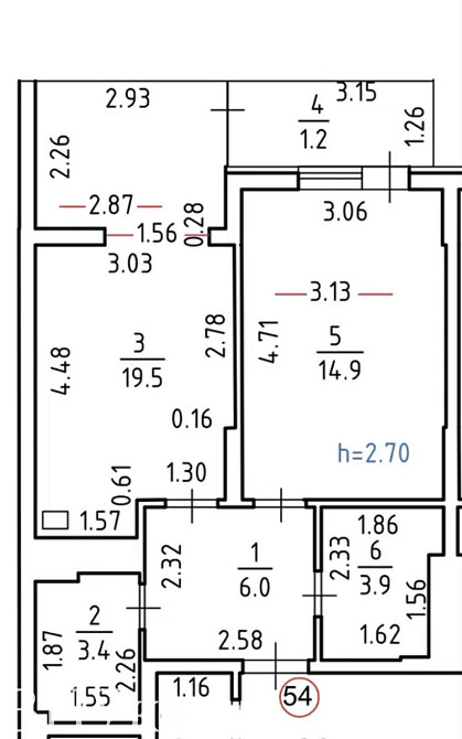 Продаж Квартира 1-кімнатна, 4/5 поверх на Гордіюк Луцьк - фото 10