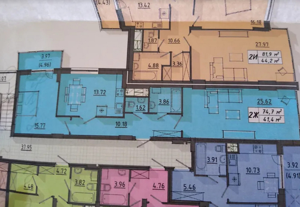 Продаж 2к квартири 74.7 кв. м на вул. Торговиця Тернопіль - фото 2