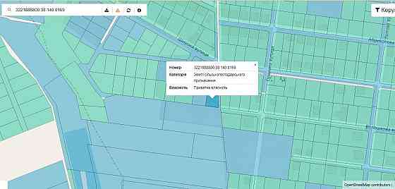 Продаж земельної ділянки 8 соток на улица Центральная, д. Хотяновка
