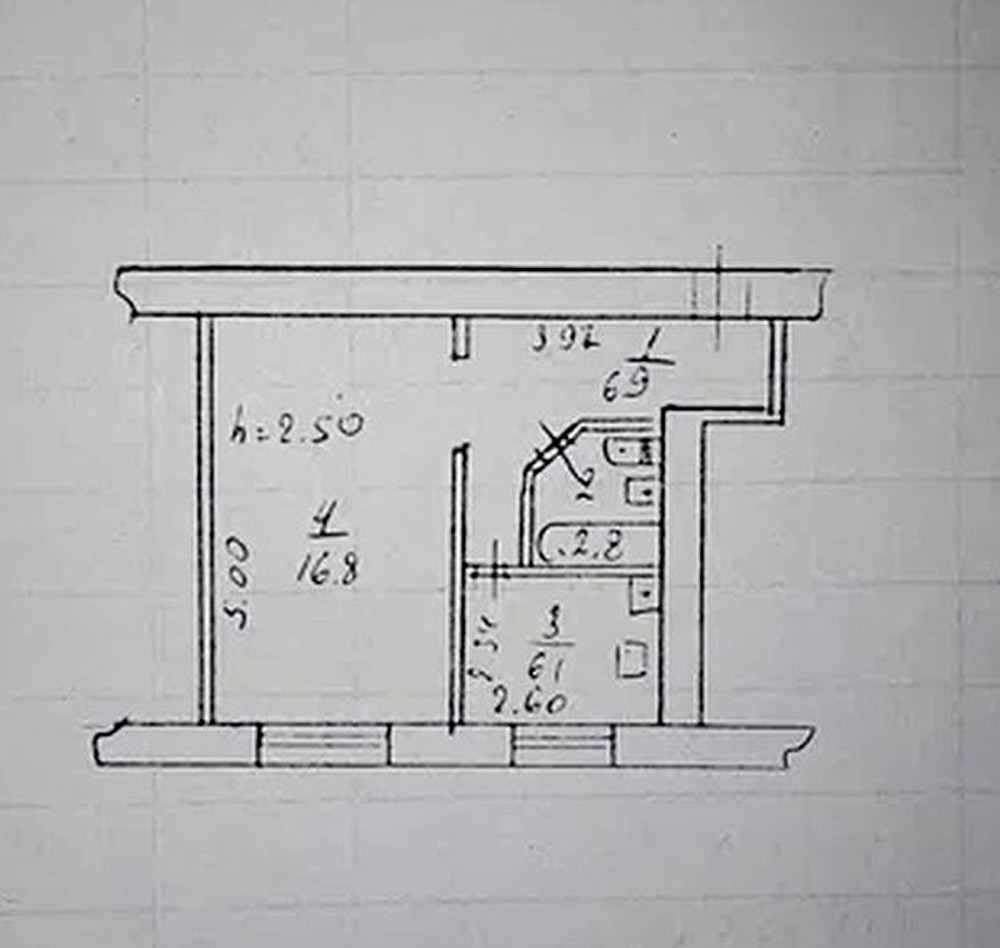 Оренда Квартира 1-кімнатна, 1/5 поверх на Чапленка, 29 Dnipro - photo 11